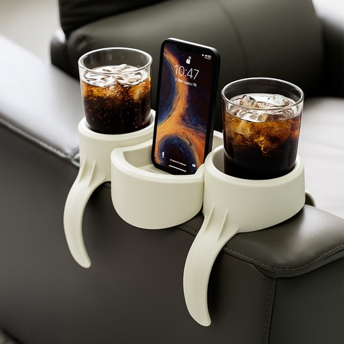 Couch cup holder tray sofa - holder,