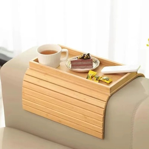 Foldable sofa arm tray - foldable,