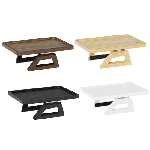 Folding bamboo sofa arm - arm, tray