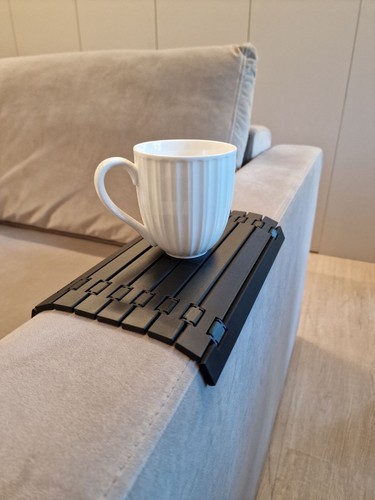 Flexible sofa arm - sofa, table