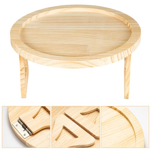 Round wooden foldable - round,