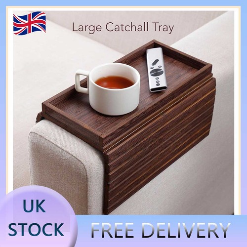 Bamboo sofa arm tray foldable - tray,