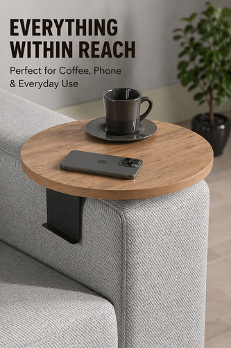 Sofa arm tray table for - arm, couch