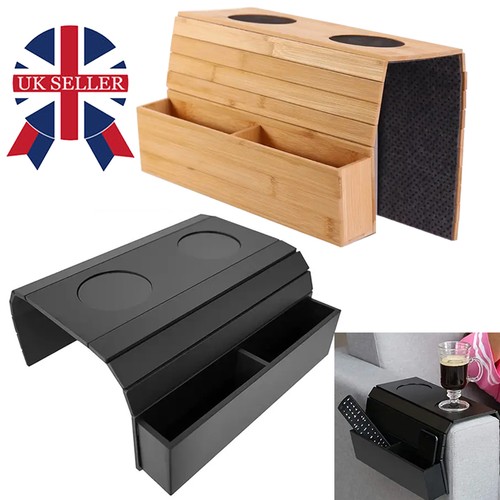Bamboo sofa arm tray - bamboo,