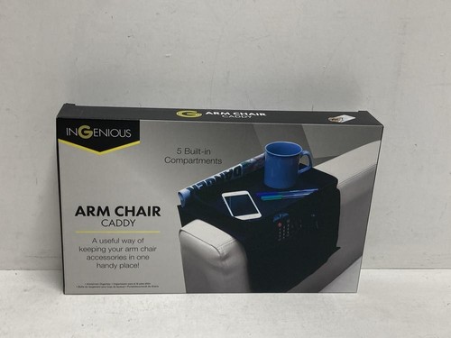 Ingenious arm chair caddy - arm,
