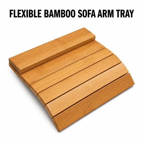 Flexible wooden sofa - sofa, tray