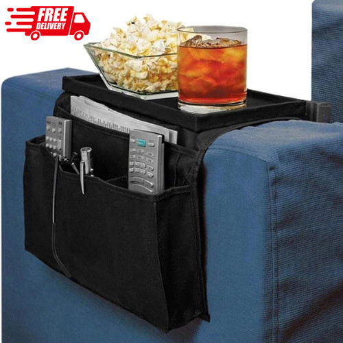 Sofa armrest organizer with - organizer,