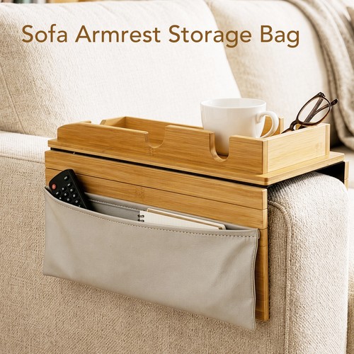 Bamboo sofa arm tray - sofa,