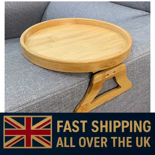 Wooden sofa arm - rest, tray